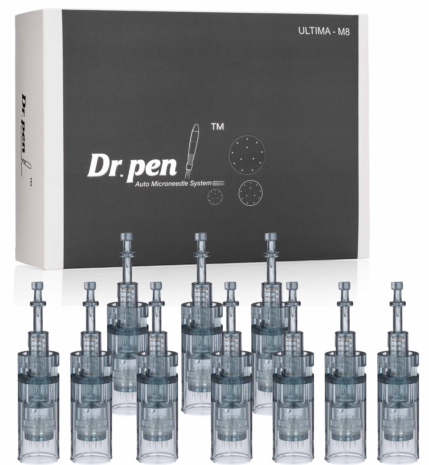 Dr. pen® M8 wireless w/ thinnest 0.18 “16” pin / 2.5 mm tips 10pcs