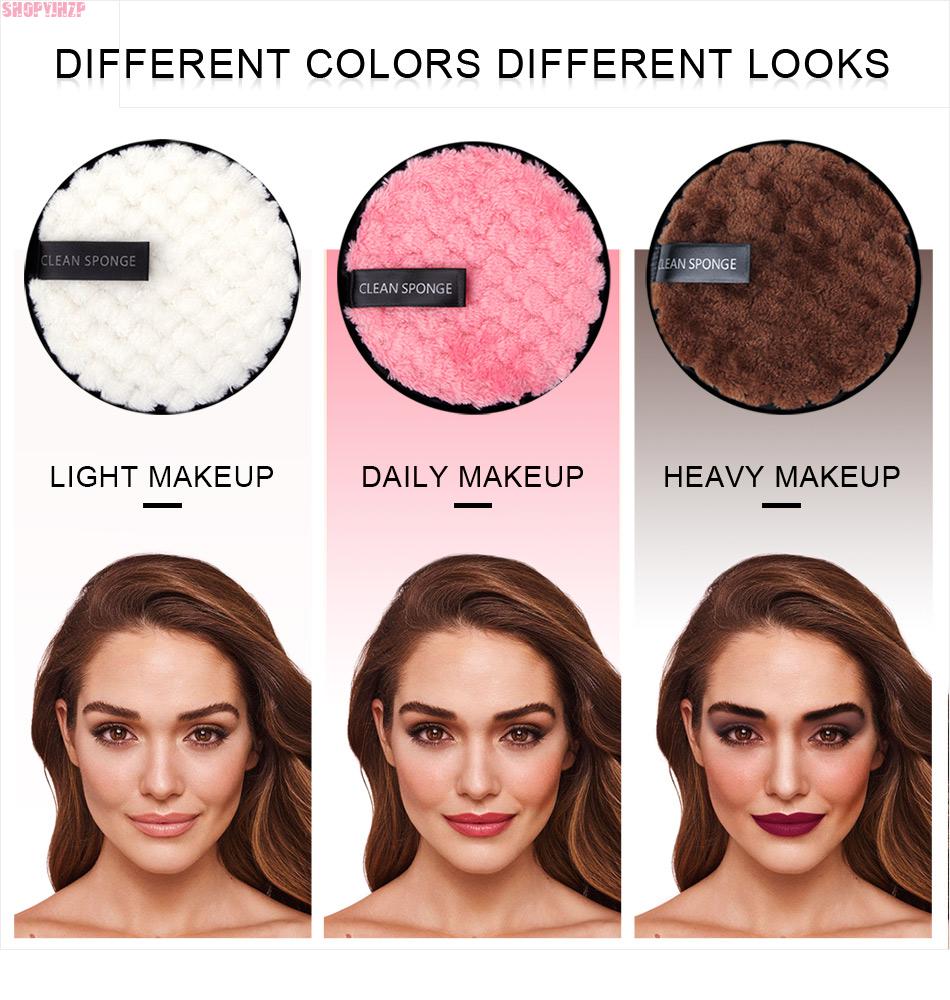 Microfiber Makeup Remover Pads