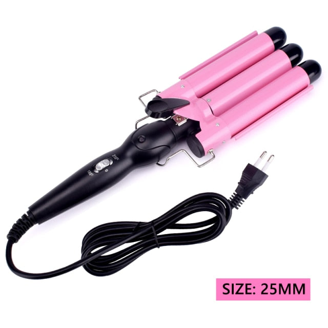 Triple Barrel Ceramic Hair Waver