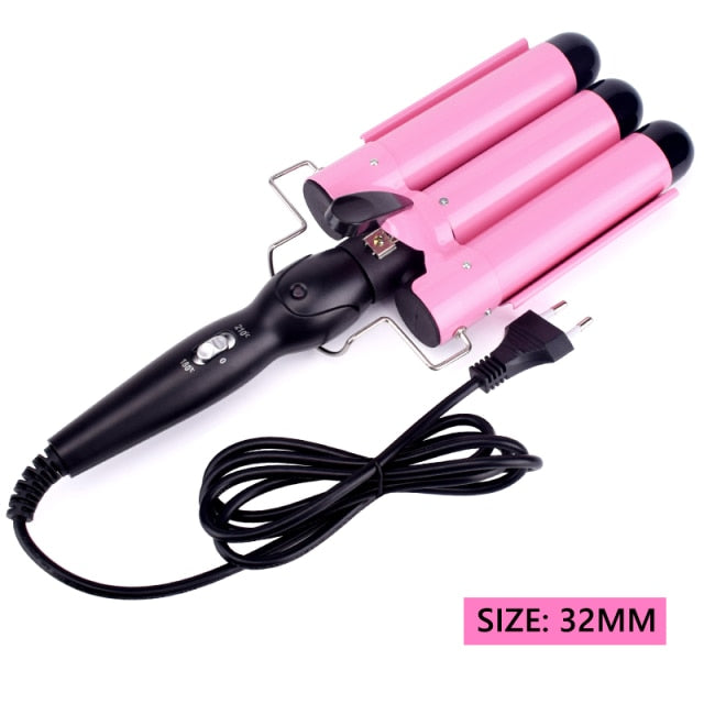 Triple Barrel Ceramic Hair Waver