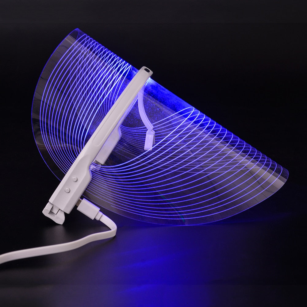 LED Laser Facial Photon Therapy Shield