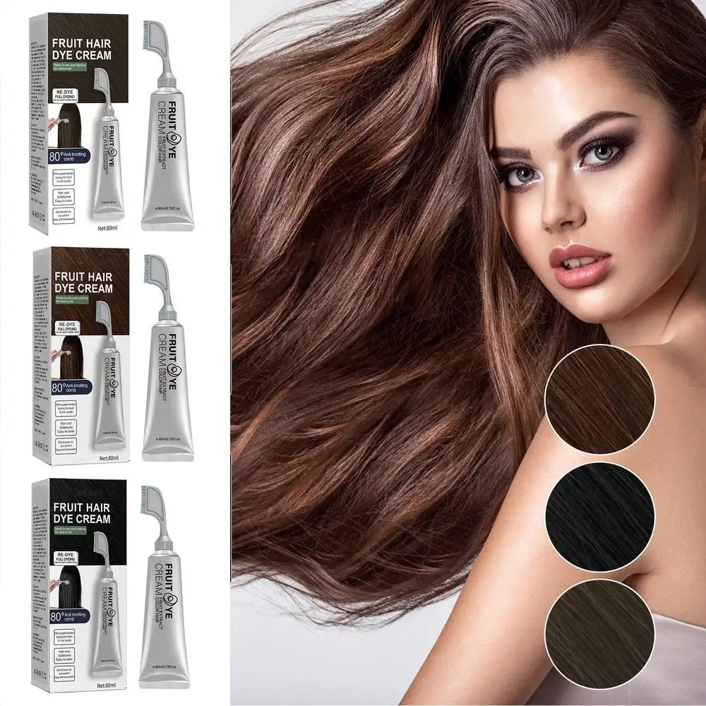 Natural Hair Dye Cream