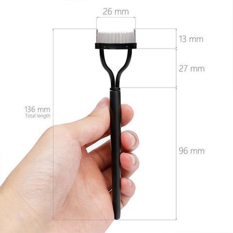 Easy Eyelash Comb Metal Makeup Tool
