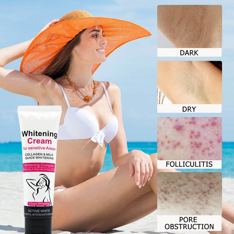 Whitening Cream For Underarm Dark Skin Legs Knees