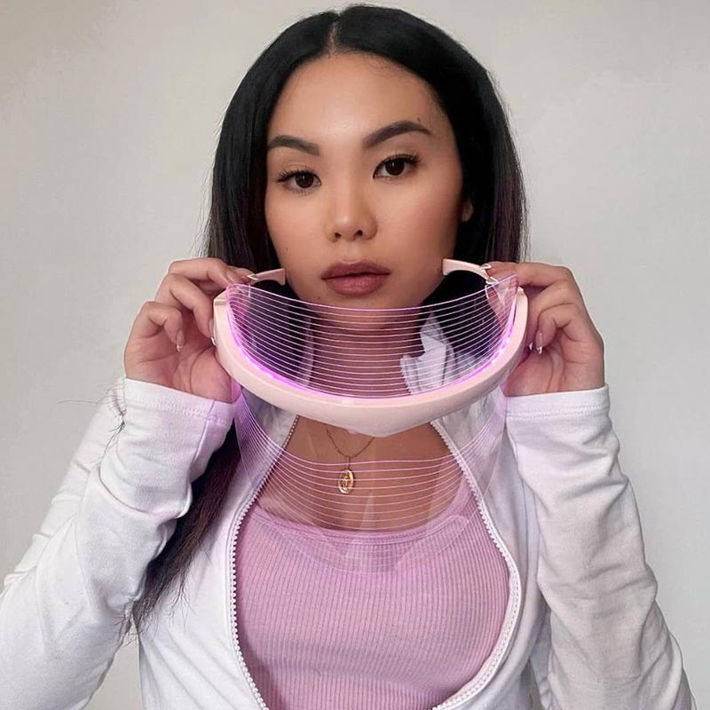 LED Laser Facial Photon Therapy Shield