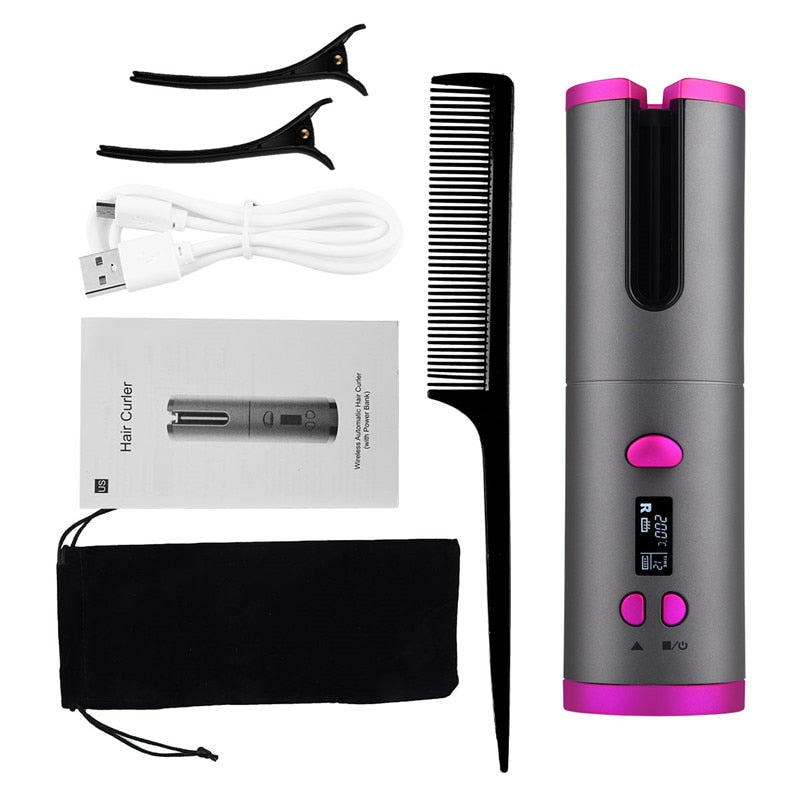 Wireless Hair Curler