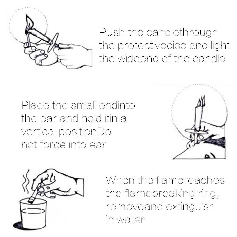 Natural Ear Wax Candle