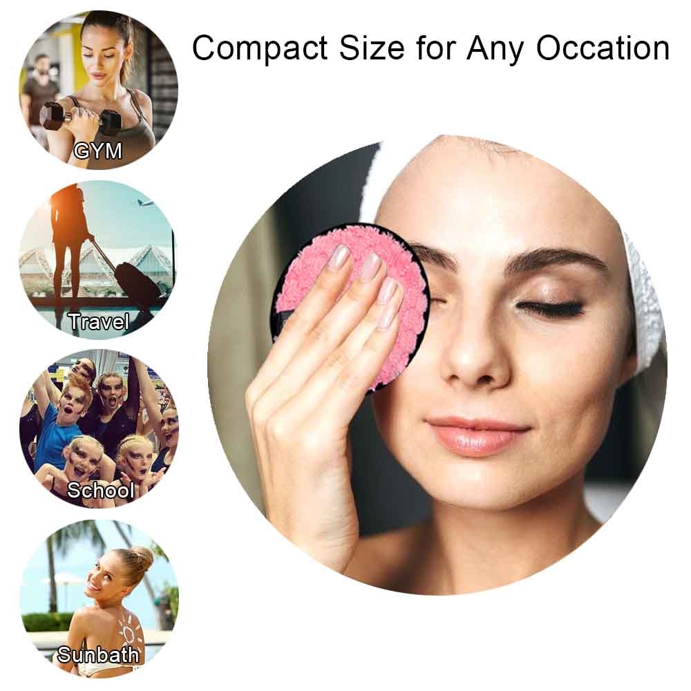 Microfiber Makeup Remover Pads