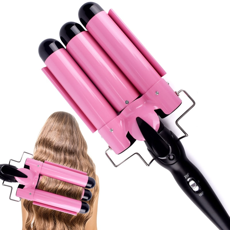 Triple Barrel Ceramic Hair Waver
