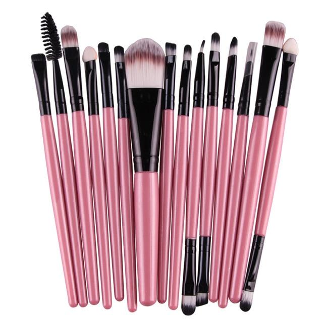 15 Pièces Brush Cosmetic