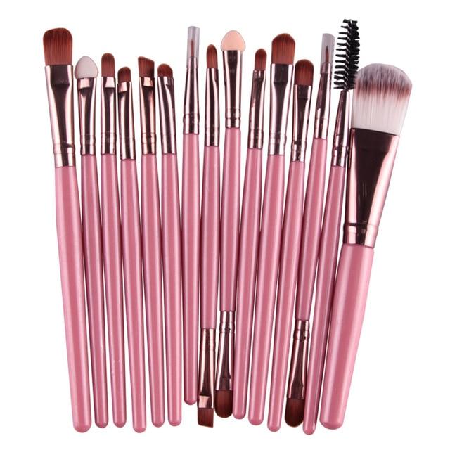 15 Pièces Brush Cosmetic
