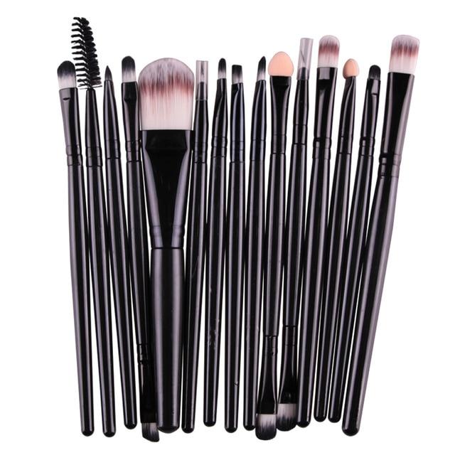 15 Pièces Brush Cosmetic